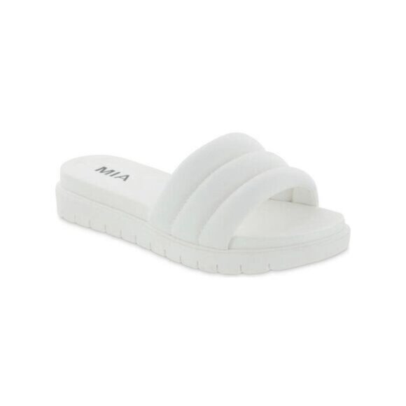 MIA Cimone Women's Quilted Slide‎ Slip-on Open toe Sandal NWB - Picture 2 of 12